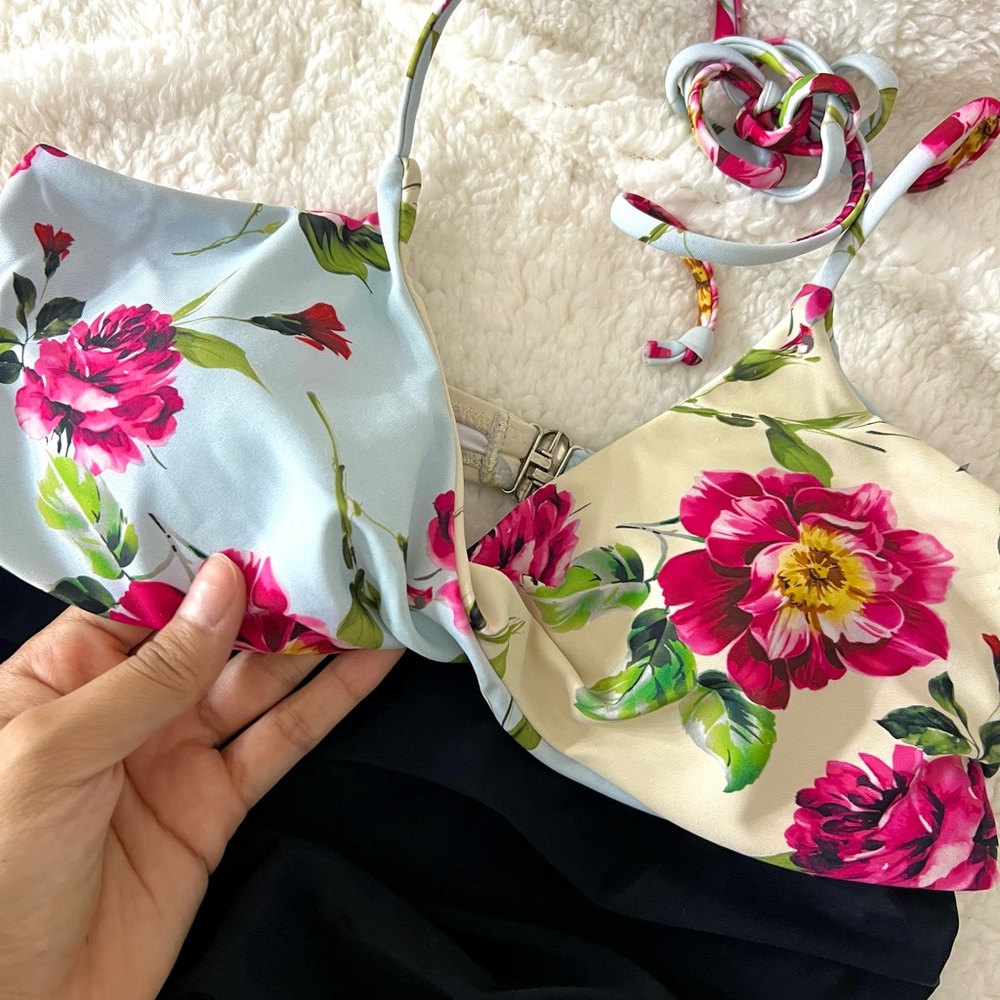 Beautiful Floral One piece Swimsuit